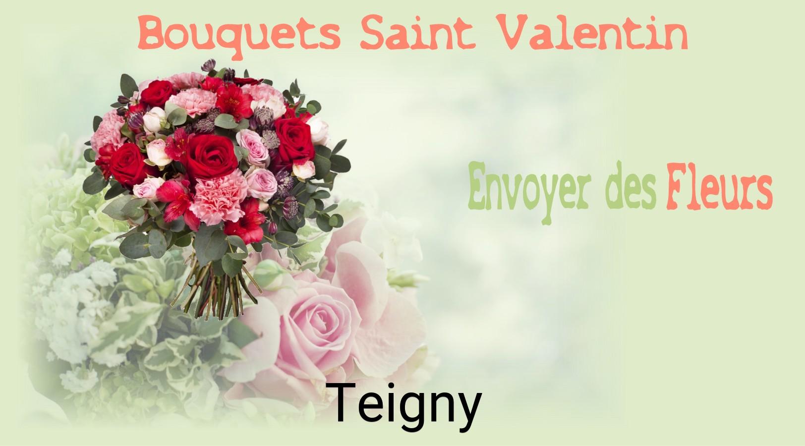 Roses de Saint-Valentin livrées à Teigny